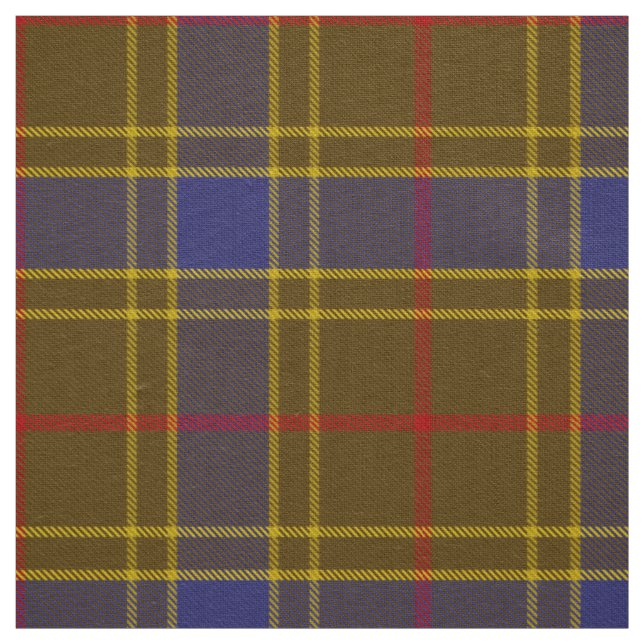 Skotsk Klan Balfour Tartan Play Tyg (Prov)