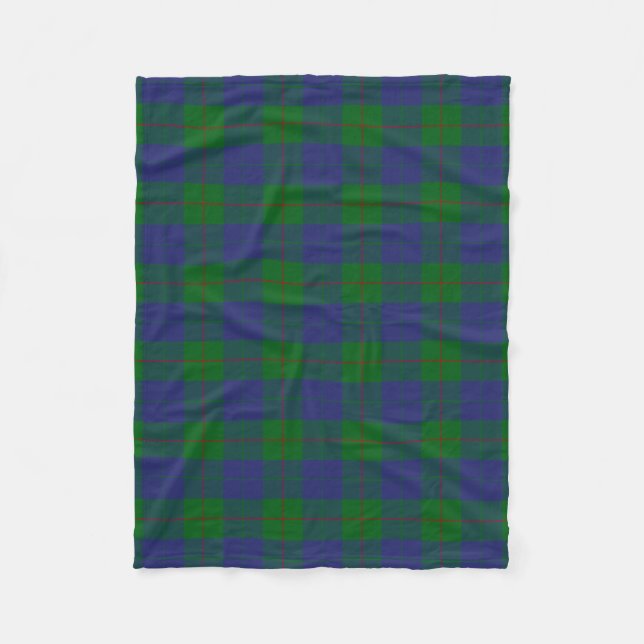 Skotsk Klan Barclay Tartan Play Fleecefilt (Framsidan)