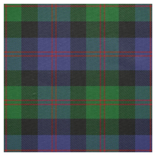 Skotsk Klan Blair Tartan Play Tyg (Prov)