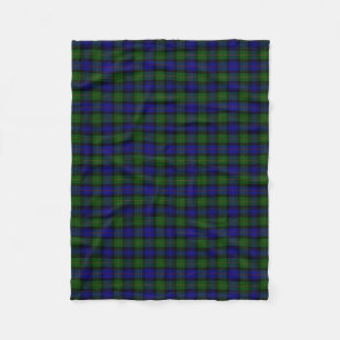 Skotsk Klan Bonner Tartan Plaid Fleecefilt