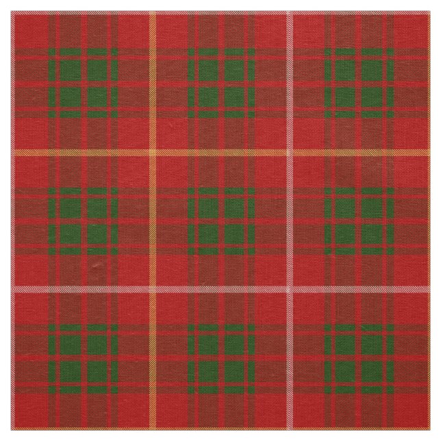 Skotsk Klan Bruce Tartan Play Tyg (Prov)