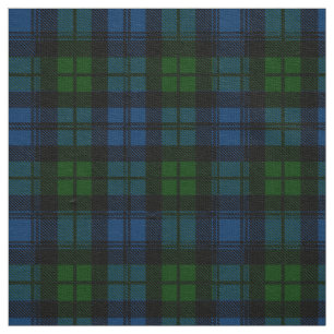 Skotsk Klan Campbell Militär Tartan Plaid Tyg