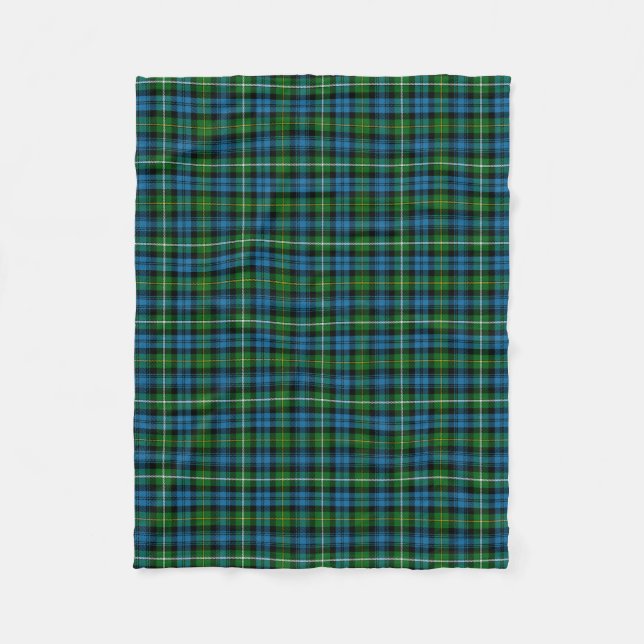 Skotsk Klan Campbell of Argyll Tartan Play Fleecefilt (Framsidan)