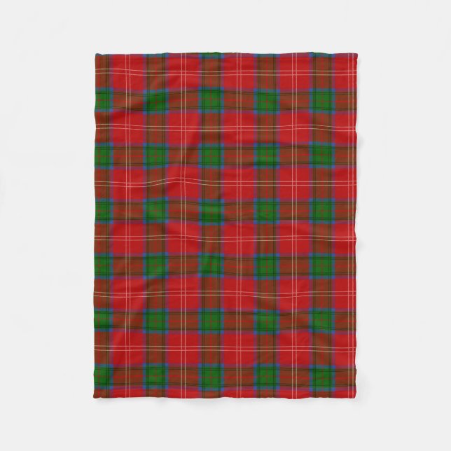 Skotsk Klan Chisholm Tartan Play Fleecefilt (Framsidan)