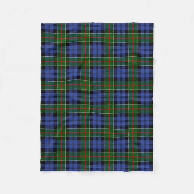 Skotsk Klan Colquhoun Tartan Play Fleecefilt (Framsidan)