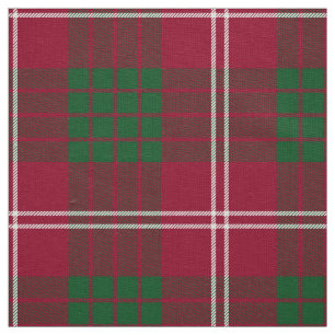 Skotsk Klan Crawford Tartan Play Tyg