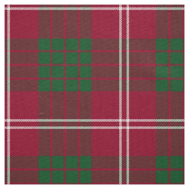 Skotsk Klan Crawford Tartan Play Tyg (Prov)