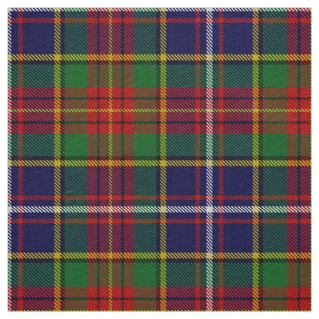 Skotsk Klan Crozier Tartan Play Tyg (Prov)