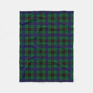 Skotsk Klan Davidson Tartan Play Fleecefilt