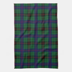 Skotsk Klan Davidson Tartan Play Kökshandduk