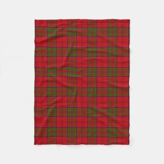 Skotsk Klan Drummond Tartan Play Fleecefilt (Framsidan)