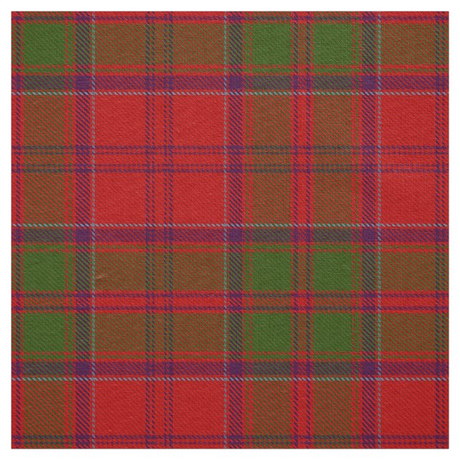 Skotsk Klan Drummond Tartan Play Tyg (Prov)