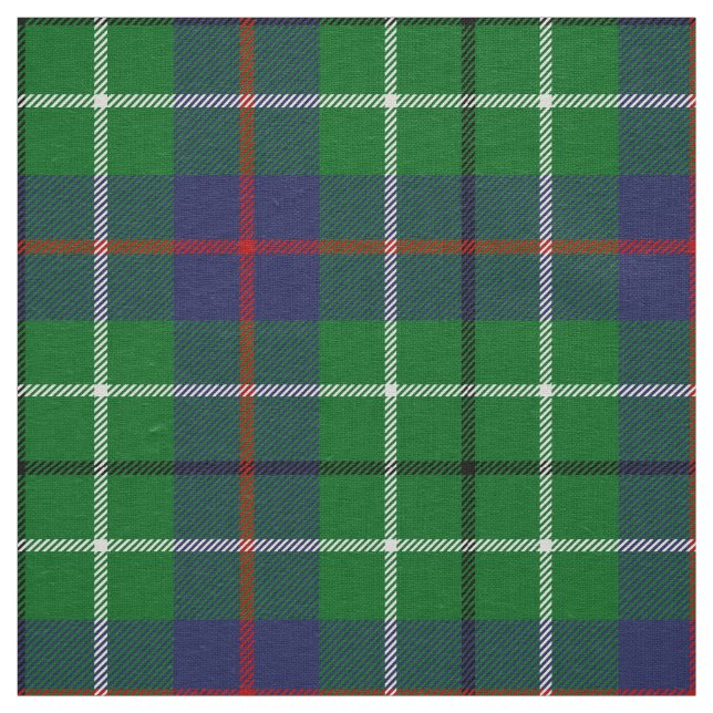 Skotsk Klan Duncan Tartan Play Tyg (Prov)