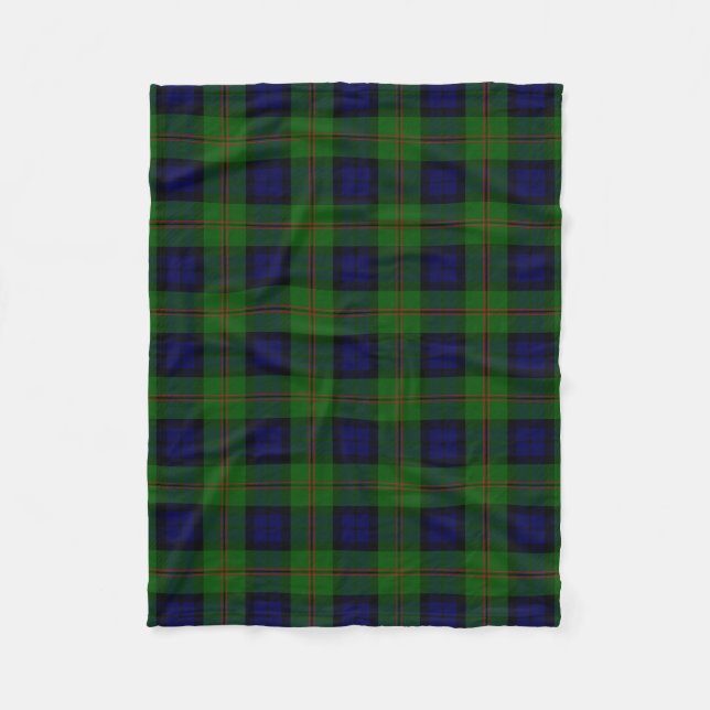 Skotsk Klan Dundas Tartan Play Fleecefilt (Framsidan)