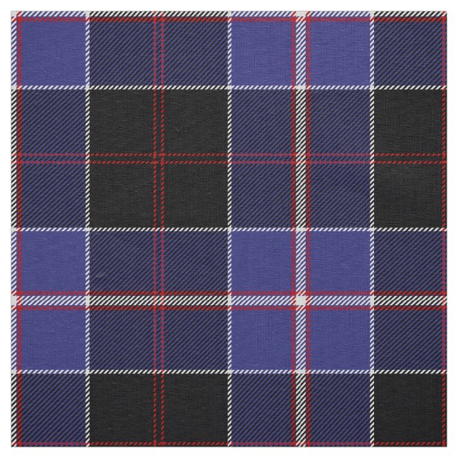 Skotsk Klan Dunlap Tartan Play Tyg (Prov)