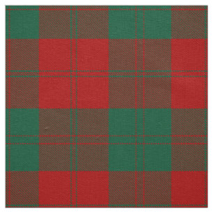 Skotsk Klan Erskine Tartan Plaid Tyg