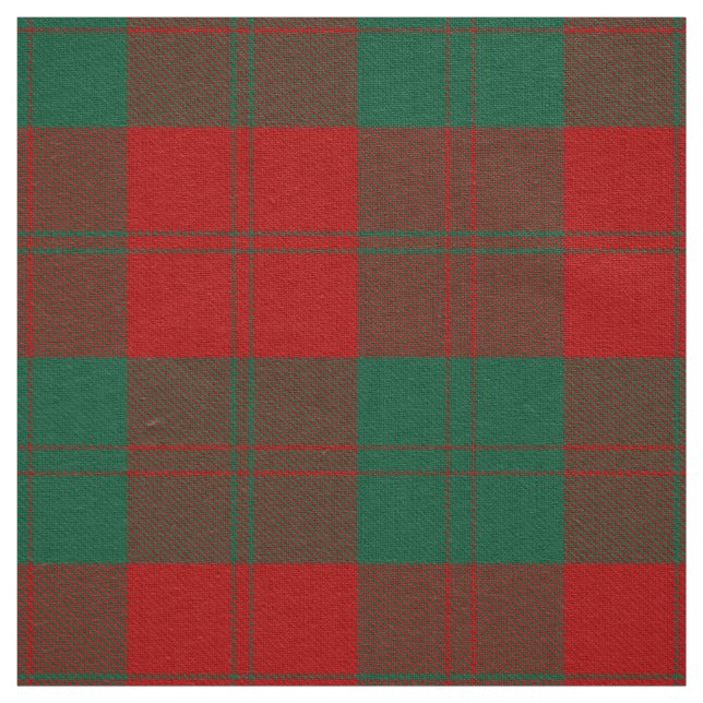Skotsk Klan Erskine Tartan Plaid Tyg (Prov)