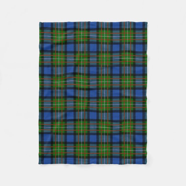 Skotsk Klan Fergusson Tartan Play Fleecefilt (Framsidan)