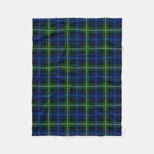 Skotsk Klan Forbes Tartan Play Fleecefilt