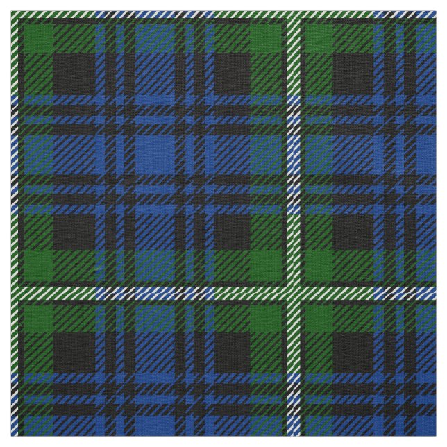 Skotsk Klan Forbes Tartan Play Tyg (Prov)