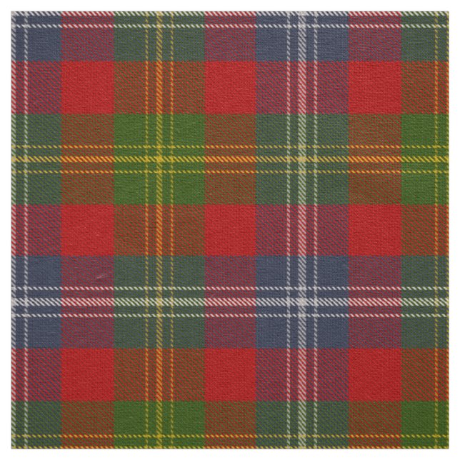 Skotsk Klan Forrester Tartan Play Tyg (Prov)