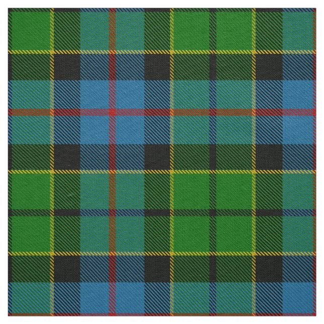 Skotsk Klan Forsyth Tartan Play Tyg (Prov)