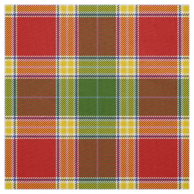 Skotsk Klan Gibson Tartan Play Tyg (Prov)