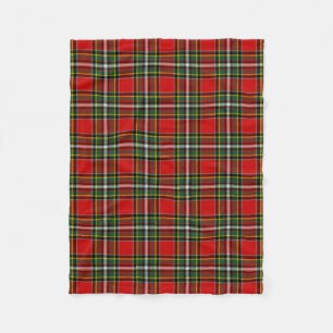 Skotsk Klan Gillespie Tartan Plaid Fleecefilt