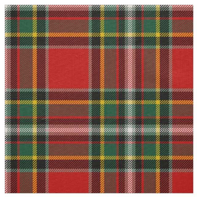 Skotsk Klan Gillespie Tartan Plaid Tyg (Prov)