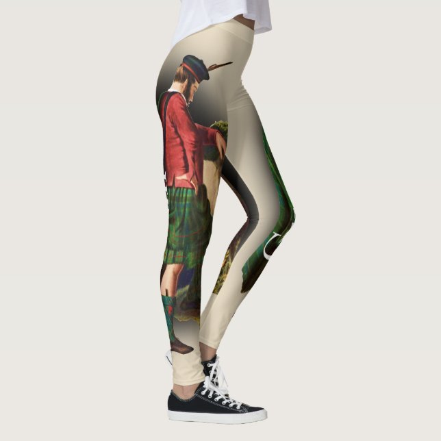 Skotsk klan Gunn av R.R. McIan Leggings (Höger)