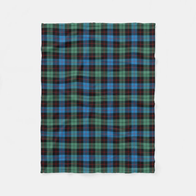 Skotsk Klan Guthrie Tartan Play Fleecefilt (Framsidan)