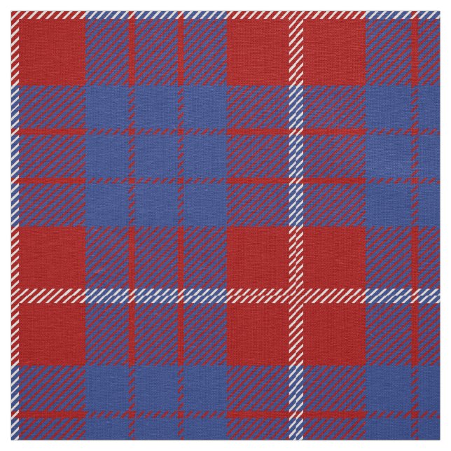 Skotsk Klan Hamilton Tartan Play Tyg (Prov)