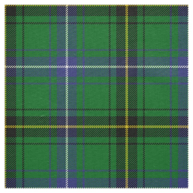 Skotsk Klan Henderson Tartan Play Tyg (Prov)