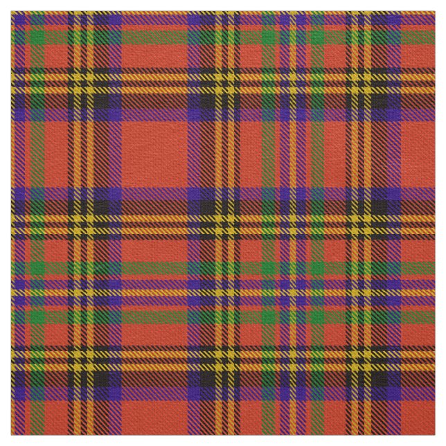 Skotsk Klan Hepburn Tartan Play Tyg (Prov)