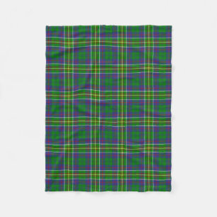 Skotsk Klan Hunter Tartan Play Fleecefilt