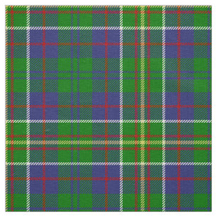 Skotsk Klan Hunter Tartan Play Tyg