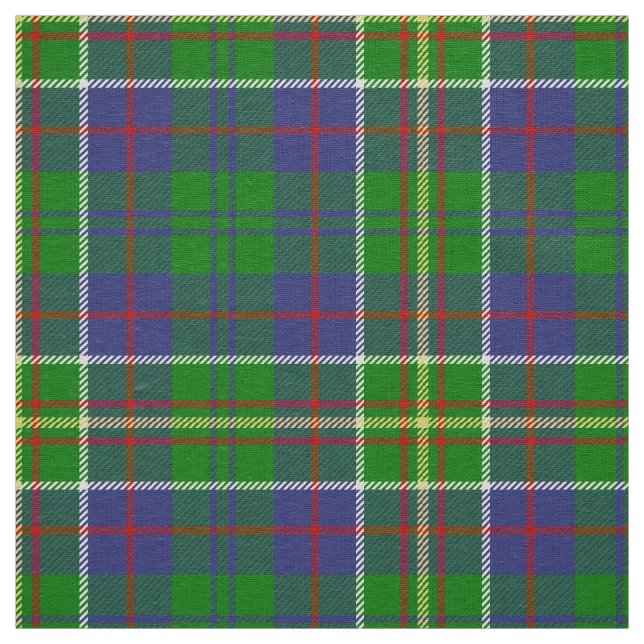 Skotsk Klan Hunter Tartan Play Tyg (Prov)