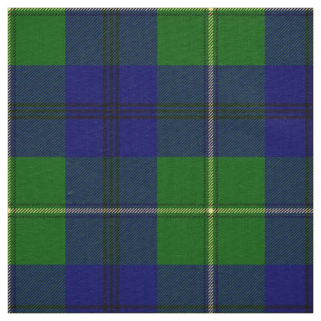 Skotsk Klan Johnston Tartan Plaid Tyg (Prov)