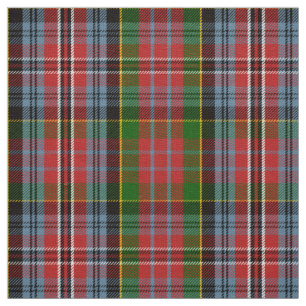 Skotsk Klan Kidd Tartan Plaid Tyg