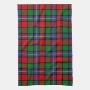 Skotsk Klan Kilgore Tartan Plaid Kökshandduk
