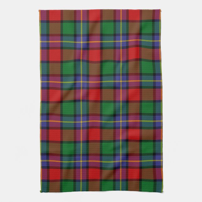 Skotsk Klan Kilgore Tartan Plaid Kökshandduk (Vertikal)
