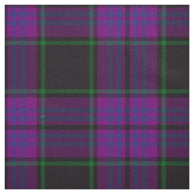 Skotsk Klan Laird Tartan Play Tyg (Prov)