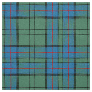 Skotsk Klan Lockhart Tartan Plaid Tyg
