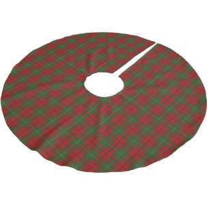 Skotsk klan MacAulay-tartan Julgransmatta Borstad Polyester