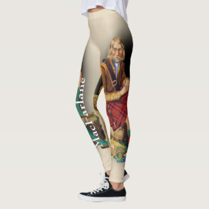 Skotsk klan MacFarlane av R.R. McIan Leggings
