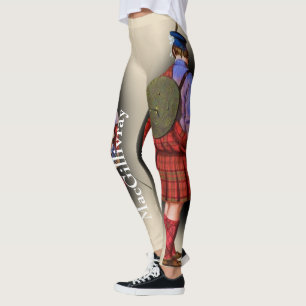Skotsk klan MacGillivray av R.R. McIan Leggings