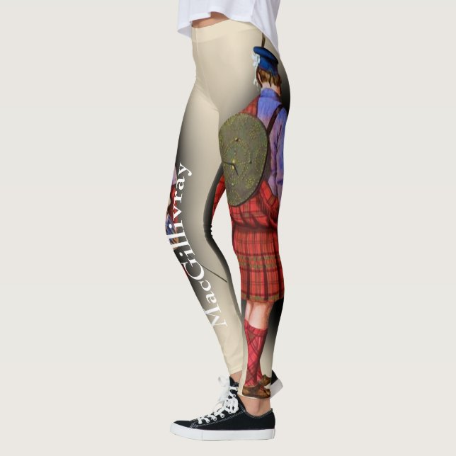 Skotsk klan MacGillivray av R.R. McIan Leggings (Vänster)