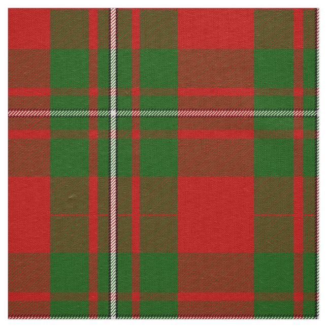 Skotsk Klan MacGregor Tartan Play Tyg (Prov)