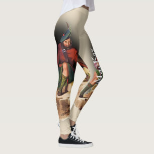 Skotsk klan MacKay av R.R. McIan Leggings