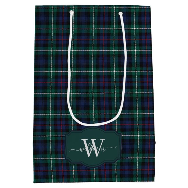 Skotsk klan MacKenzie Tartan Plaid (Baksidan)
